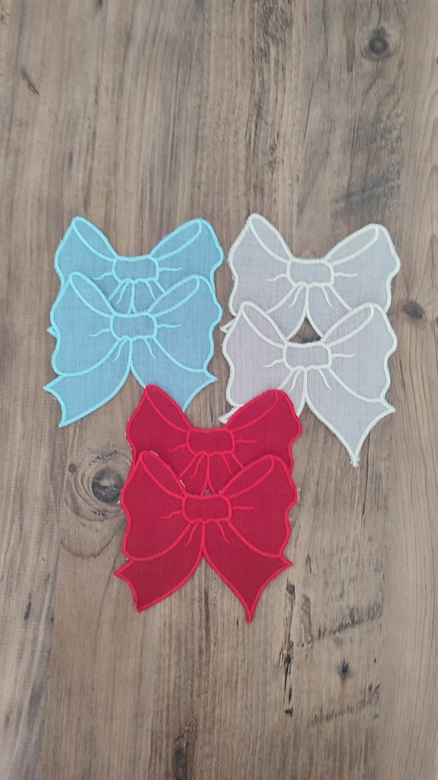 Nakışlı renkli sunum peceteleri - Görsel 4