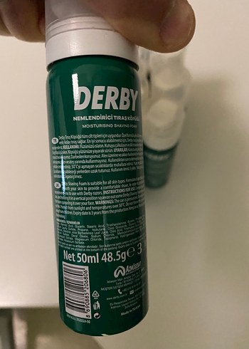 Derby Erkek Tıraş Köpüğü 50 mlX14 Adet - Görsel 5