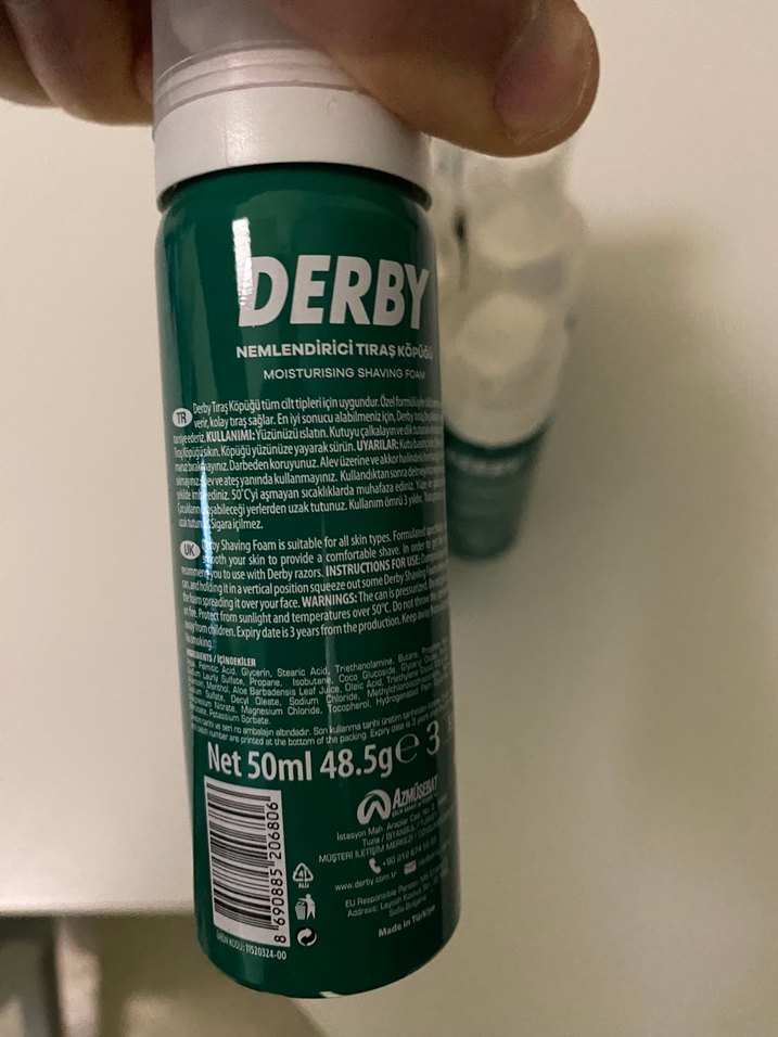 Derby Erkek Tıraş Köpüğü 50 mlX14 Adet - Görsel 5