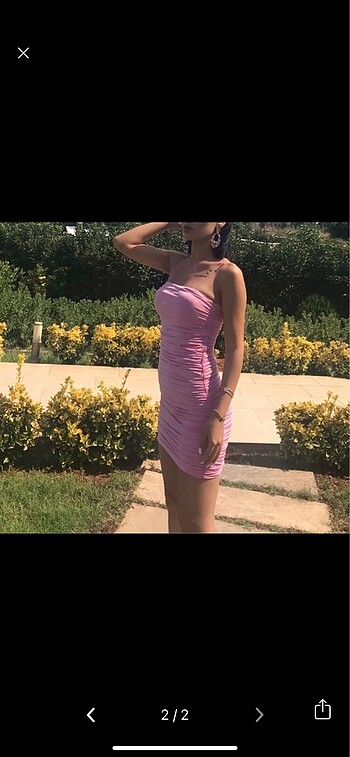 Kikiriki kikiriki drapeli pembe elbise