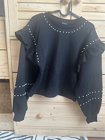 Boncuklu sweat