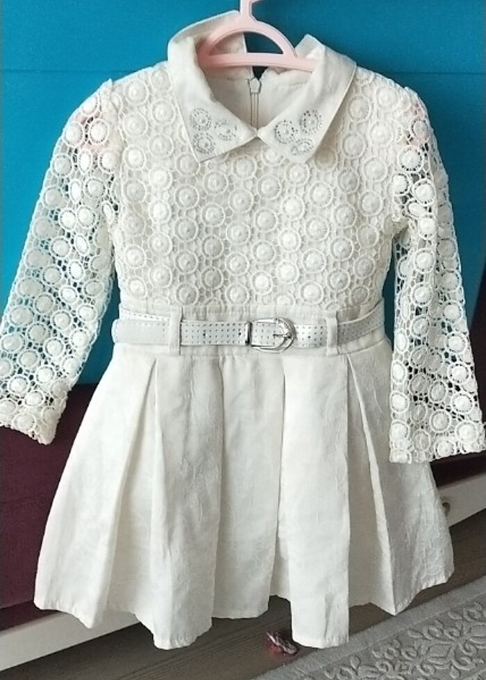 Beyaz elbise - Görsel 2