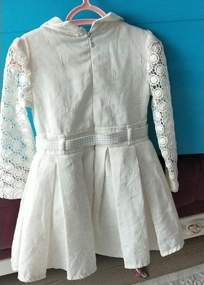 Beyaz elbise - Görsel 4