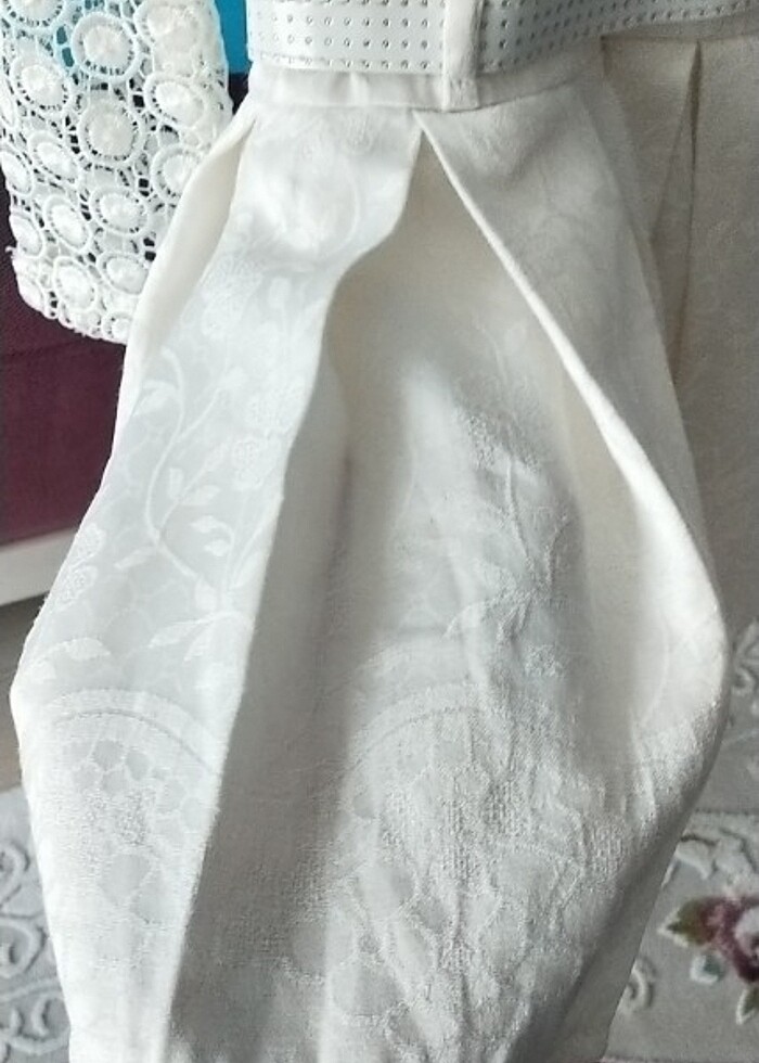 Beyaz elbise - Görsel 5