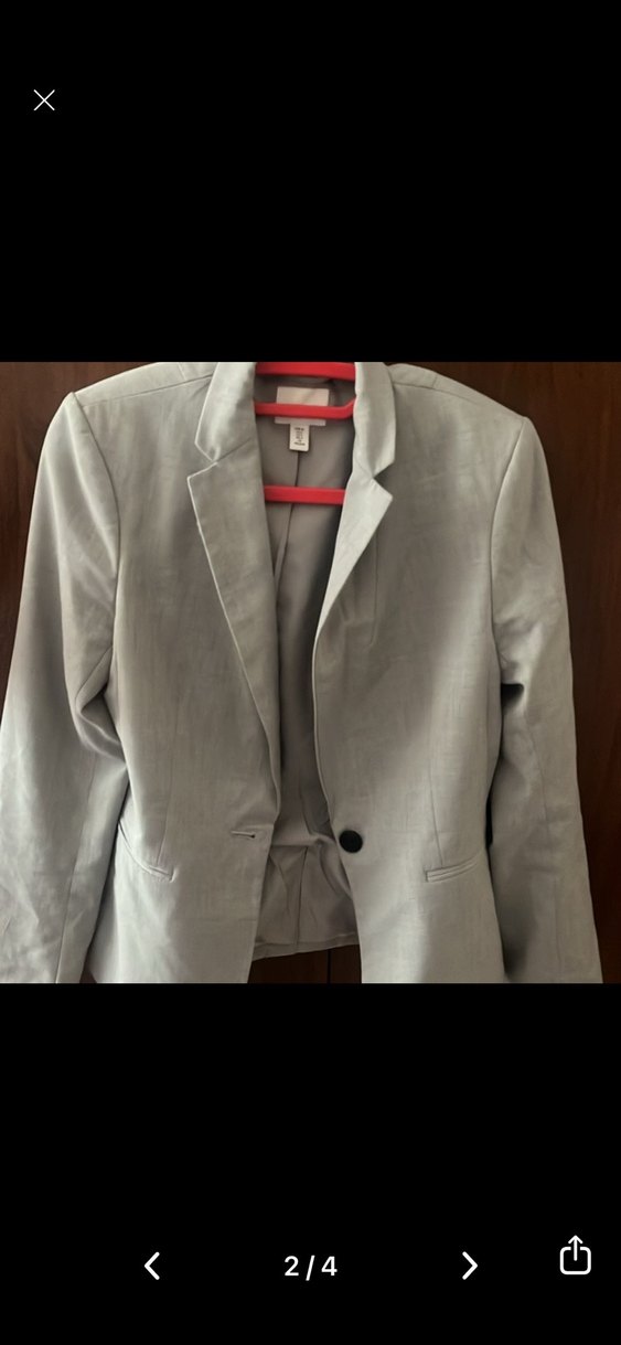 H&M Gri Kadın Blazer - Görsel 2