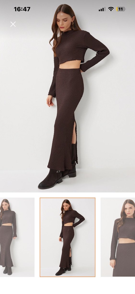 Kahverengi İkili Takım - Görsel 3