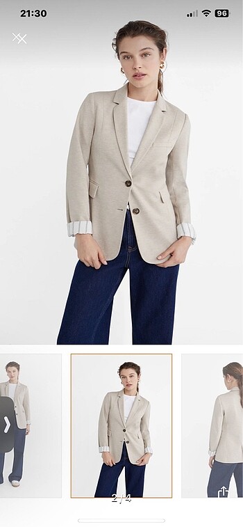 Stradivarius Stradivarius Blazer Ceket