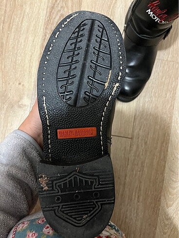 38 Beden siyah Renk Harley Davidson Kadın Bot