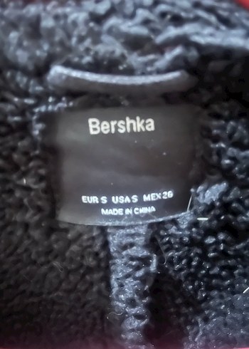 Bershka Siyah Kürklü Biker Mont - Görsel 2