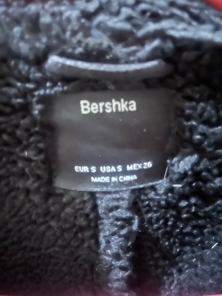 Bershka Siyah Kürklü Biker Mont - Görsel 2