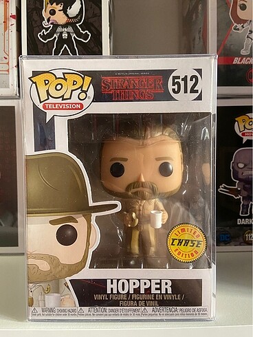 Stranger Things Hopper Chase Funko Pop Figür