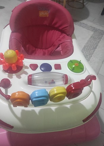 Beden pembe Renk Renkli Pembe Bebek Yürüteci