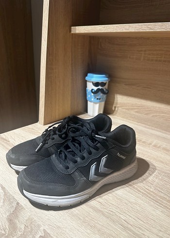 Siyah hummel Bağcıklı Kadın Spor Ayakkabı