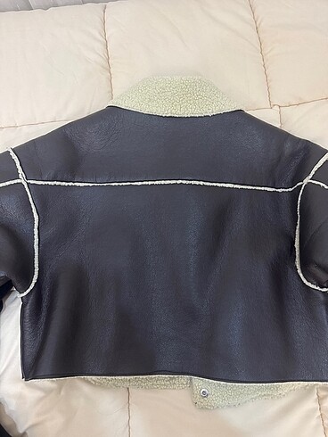 s Beden Pull and bear kahverengi ceket kısa