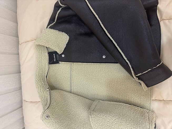 s Beden kahverengi Renk Pull and bear kahverengi ceket kısa