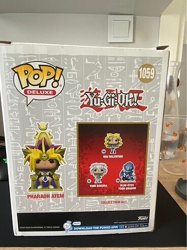  Beden YUGI-OH FUNKO POP PHARAOH ATEM 25. YIL