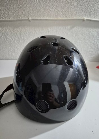 Siyah Air Jordan Biker Kask - Görsel 4