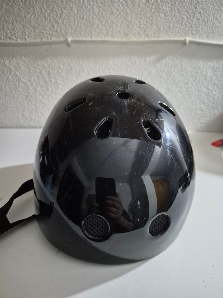 Siyah Air Jordan Biker Kask - Görsel 4