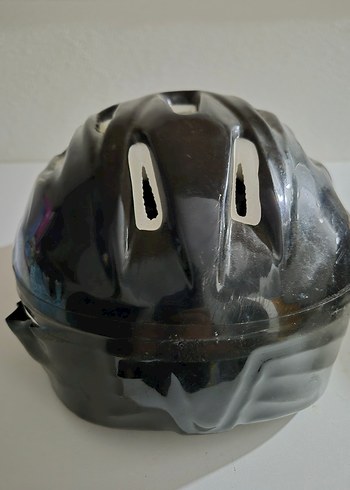 çocuk Mavi Yılan Desenli Biker Kask - Görsel 5