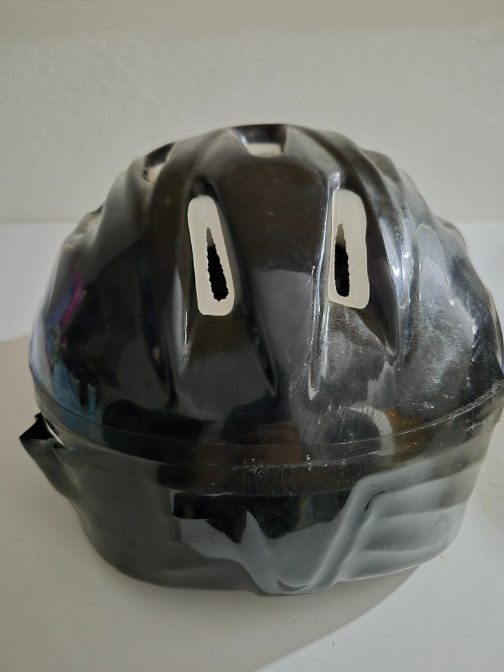 çocuk Mavi Yılan Desenli Biker Kask - Görsel 5