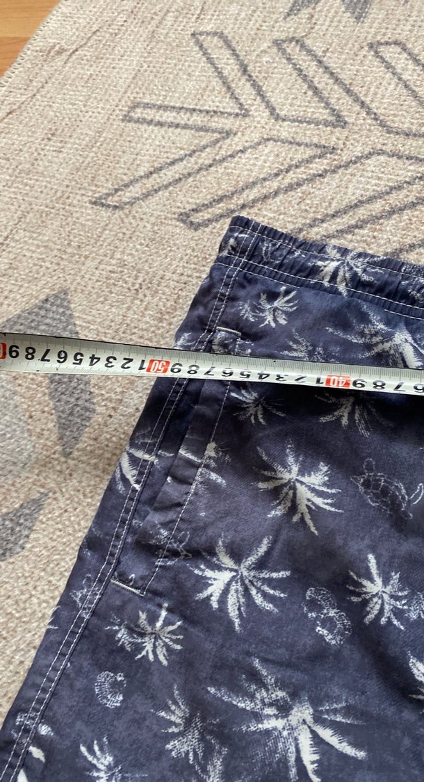 Erkek Lacivert Mini Bağcıklı Mayo - Görsel 4