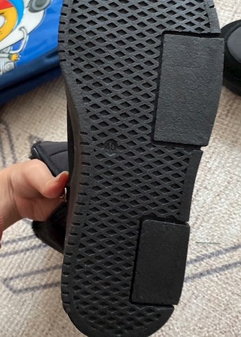 40 Beden siyah Renk Kürklü Siyah Kadın Dolgu Topuk Bot