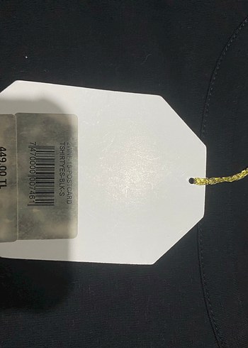 Düğmeli Siyah Hamile Tişörtü - Görsel 5