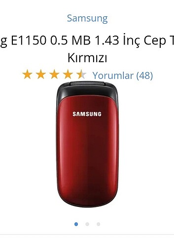 Kırmızı tuşlu telefon