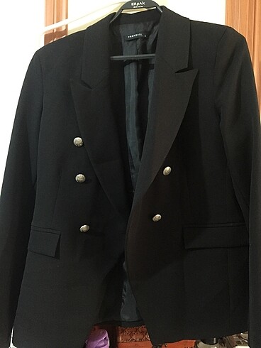 Siyah blazer