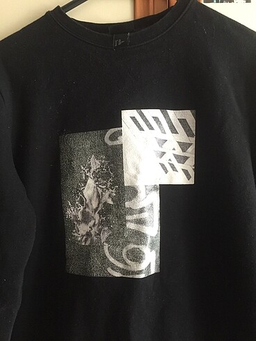 H&M Erkek siyah üst