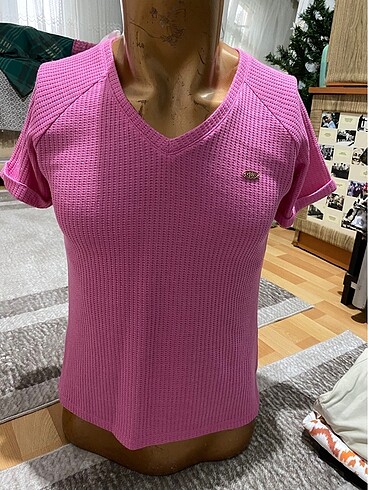 Polo pembe üst