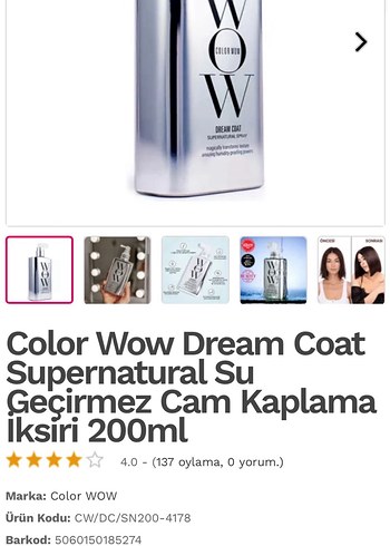 WOW Dream Coat Bukleler için Şampuan 200 ml - Görsel 3