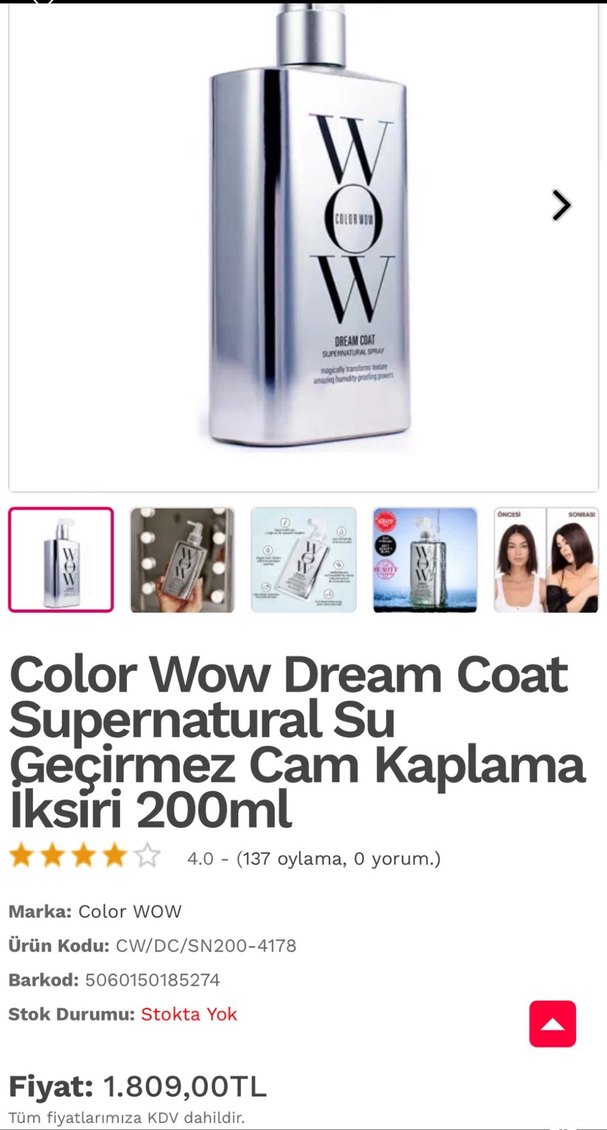 WOW Dream Coat Bukleler için Şampuan 200 ml - Görsel 3