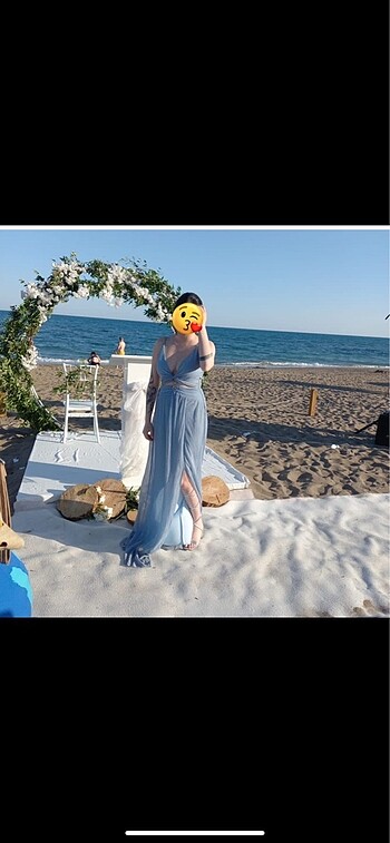 m Beden Dekolte abiye