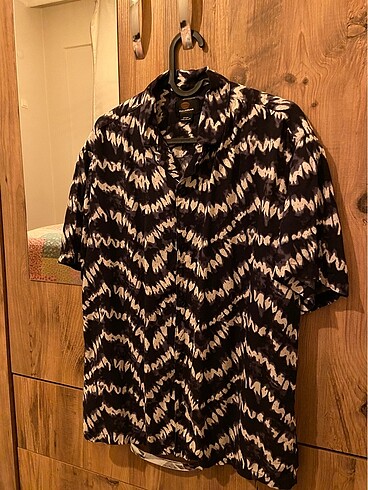 Pull&Bear Batik Desenli Gömlek