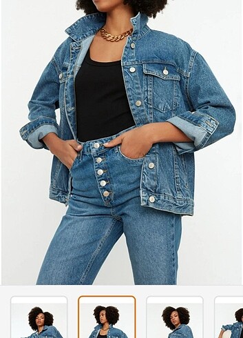 s Beden Trendyol denim ceket