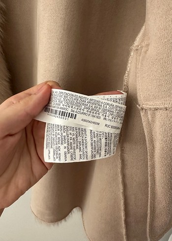 Bej Kürk Detaylı Kadın Yelek - Görsel 3