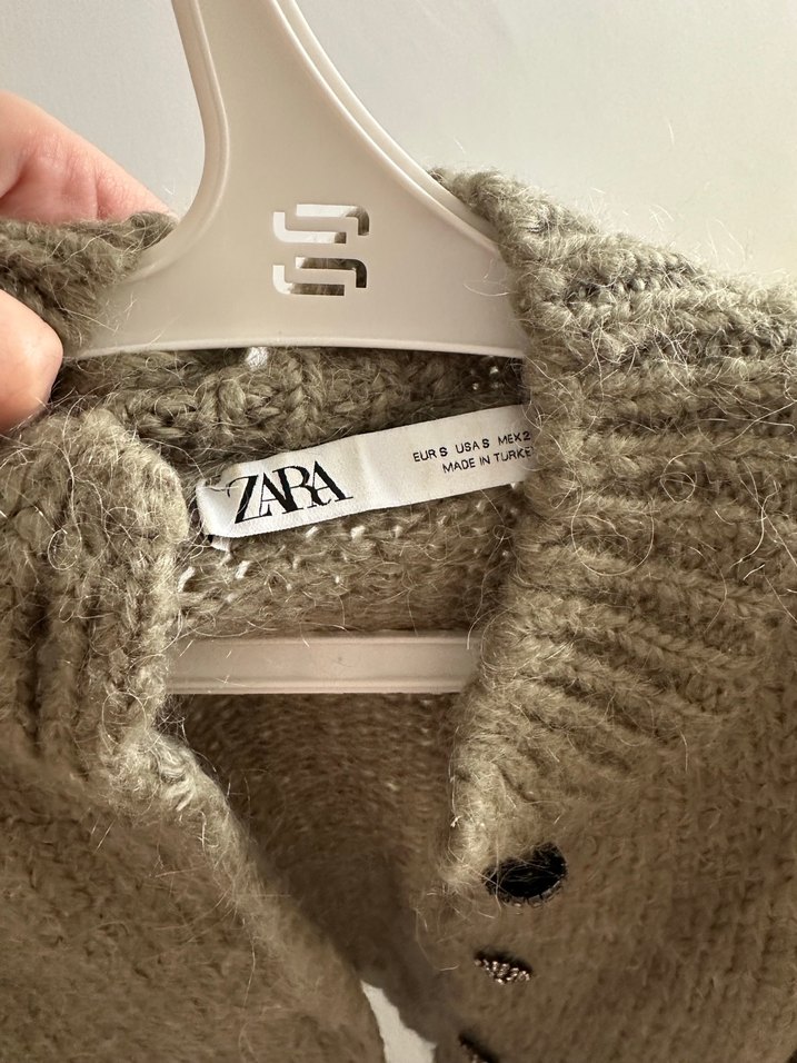 Örgü Midi Hırka - Görsel 2