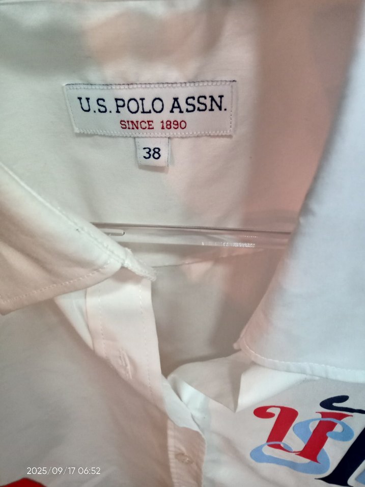 Kadın Beyaz Uzun Kollu Gömlek - Görsel 3