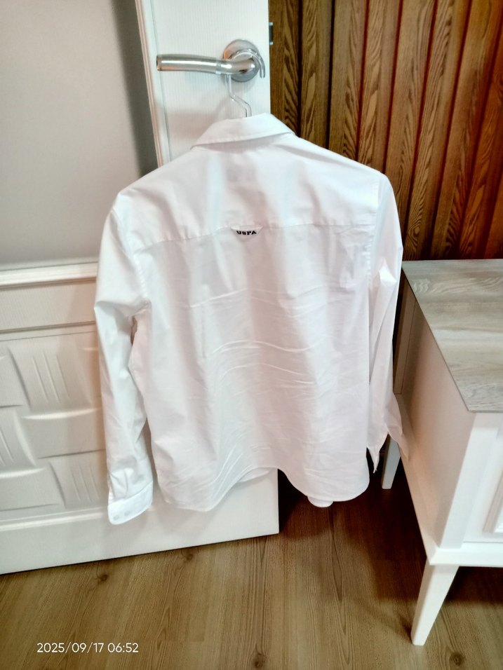 Kadın Beyaz Uzun Kollu Gömlek - Görsel 4