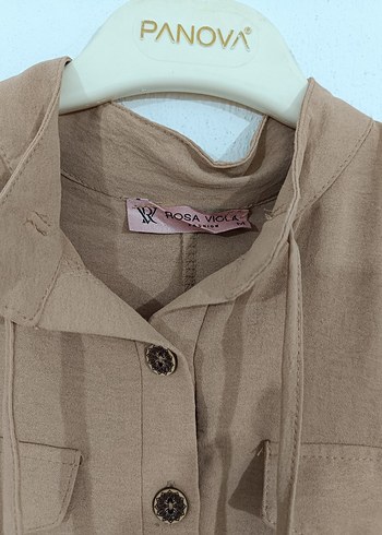 Bej Uzun Kollu  Tunik - Görsel 2