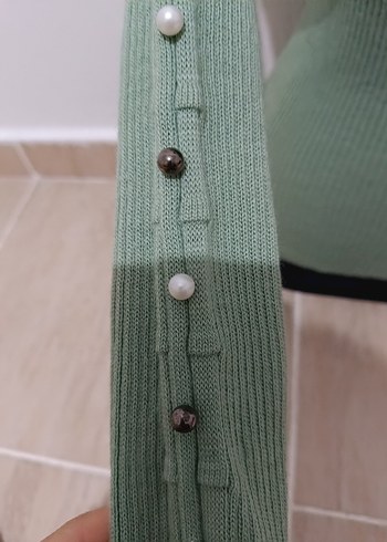 İnci Detaylı Fitilli Kazak - Görsel 3