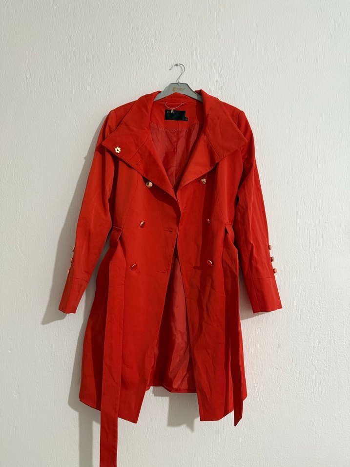 Kadın Midi Trençkot - Görsel 2