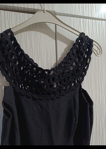 Siyah Kadın Tulum - Görsel 2