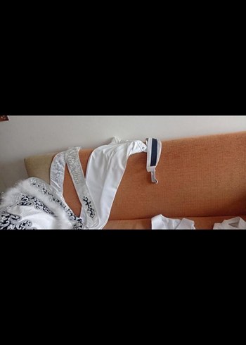 SÜNNET TAKIMI Beyaz Çocuk Takımı Dantel Detaylı - Görsel 6