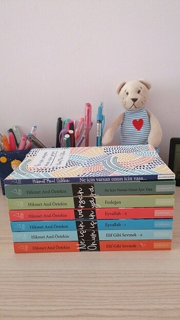 Beden Renk Hikmet Anıl Öztekin kitap set defterli