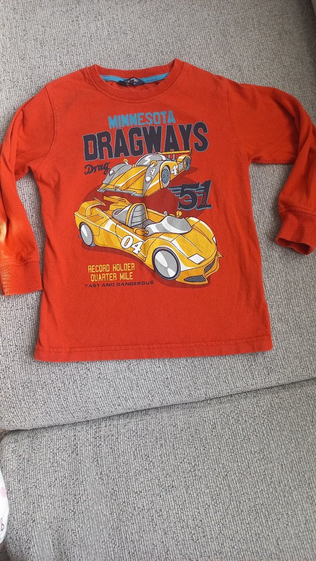 Çocuk Baskılı Sweatshirt 5-6 yas kolundaki ışık yansımasıdır - Görsel 2