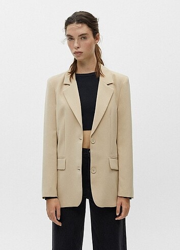 Pull and Bear Blazer Ceket