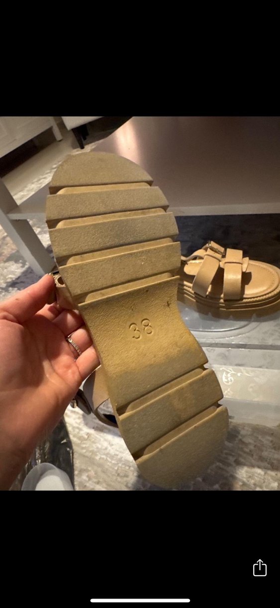 Greyder deri sandalet - Görsel 3