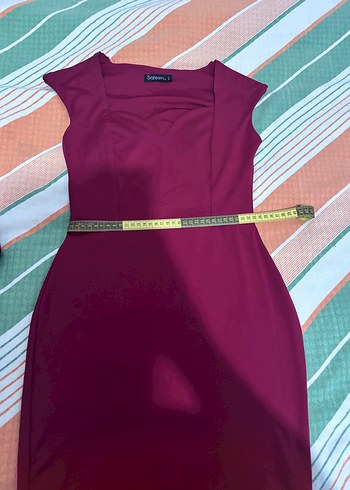 Kırmızı kısa Elbise - Görsel 3